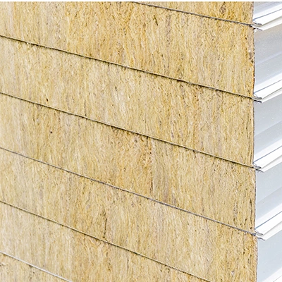 Paneles sándwich de techo/pared de acero con aislamiento de lana de roca/EPS ignífugos para edificios de acero