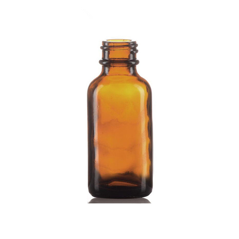 Botella de vidrio de medicina de píldora de color marrón de 30 ml