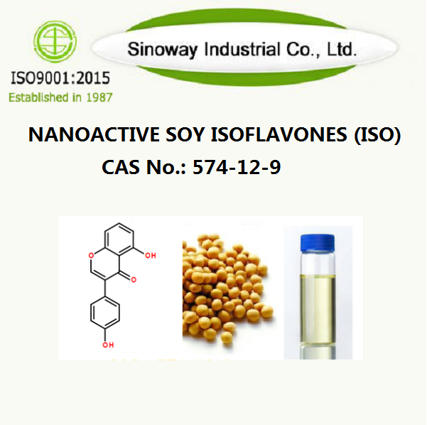 Isoflavonas nanoactivas de soja (ISO) 574-12-9