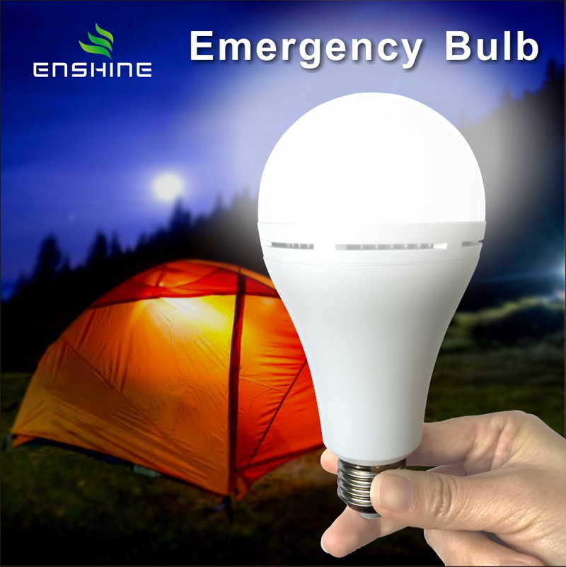 Bombilla LED recargable de emergencia A60 A60 A70 A80 8-12W YX-BU25-E