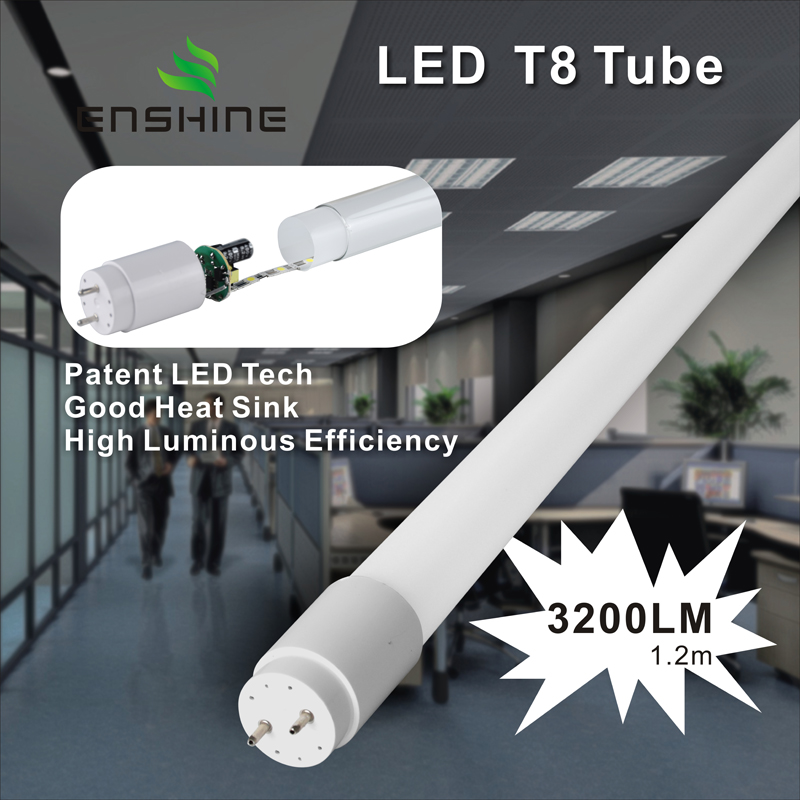 Alta eficiencia luminosa LED T8 TUBO 6-32W YX-T8