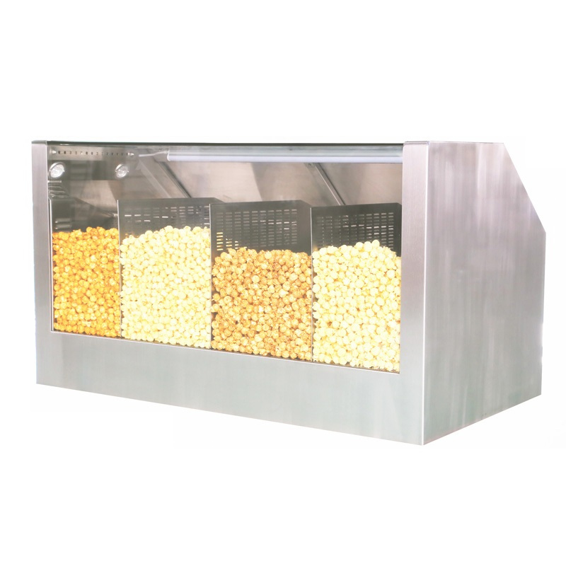 Counter Showcase Popcorn Etingming Gabinete de cuatro compartimentos