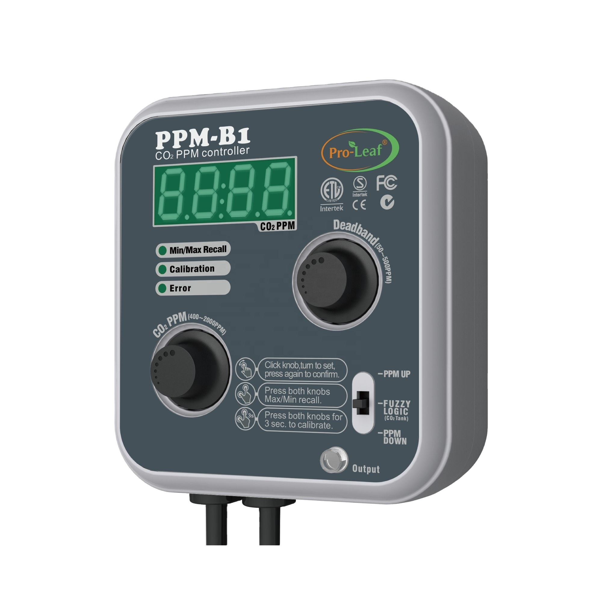 PPM-B1 Top Ambiental Co2 CO2 PPM Controlador