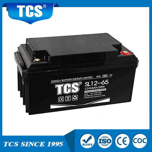 Batería solar de almacenamiento de plomo ácido UPS SL12-65 TCS batería