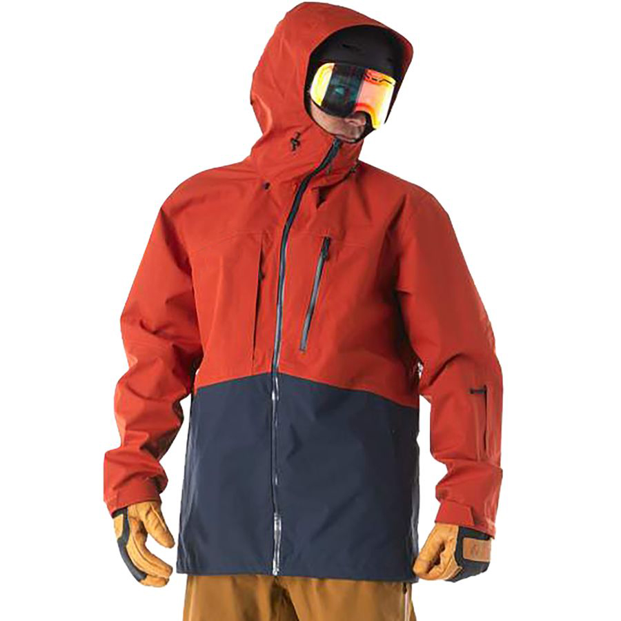Nueva chaqueta de senderismo a prueba de agua transpirable 20,000 mm para hombre