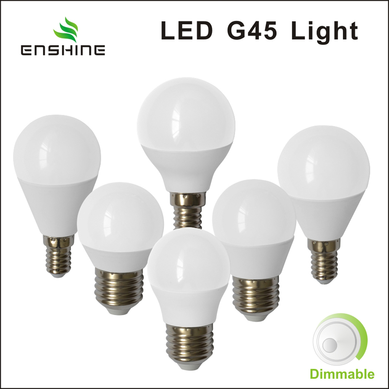 YX-G45BU27 LED G45 Bulb Dimmable E27 3-7W