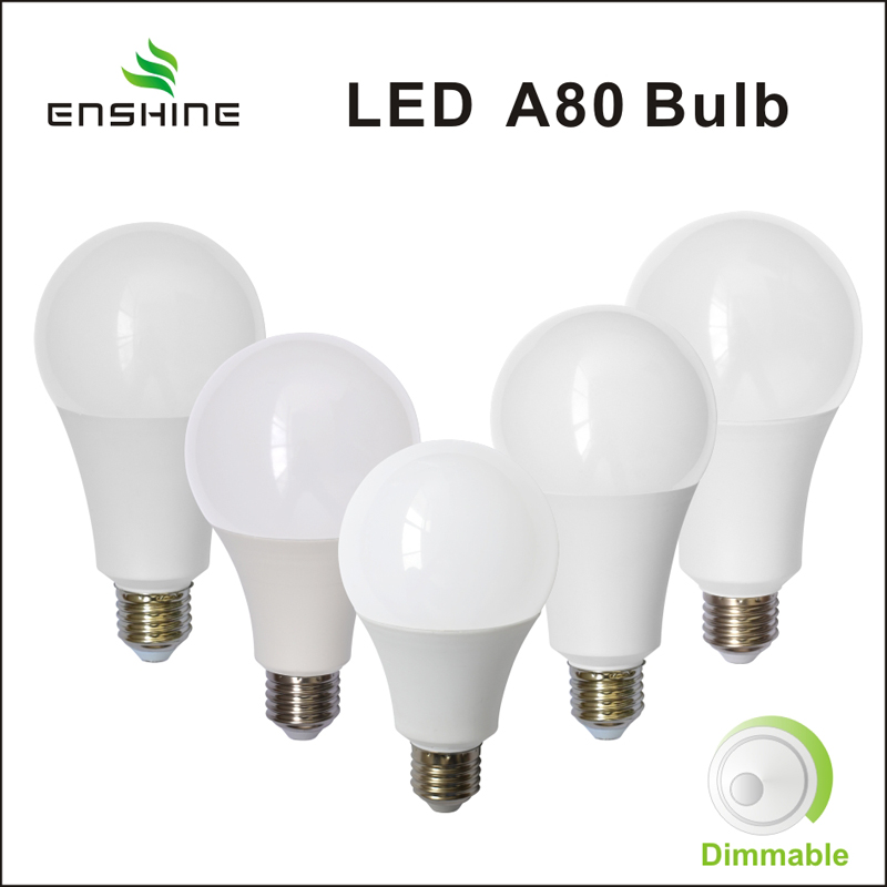 Bulbos LED dimmables de 18W A80 YX-A80BU22