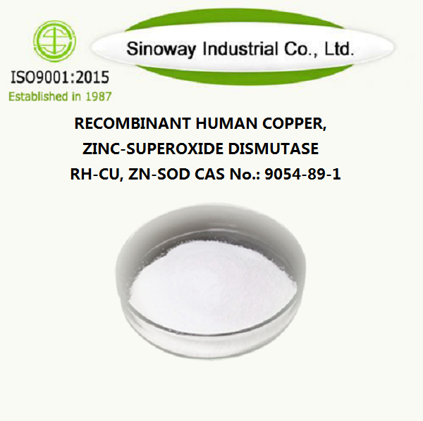 Cobre humano recombinante, superóxido de zinc dismutasa RH-CU, ZN-SOD 9054-89-1