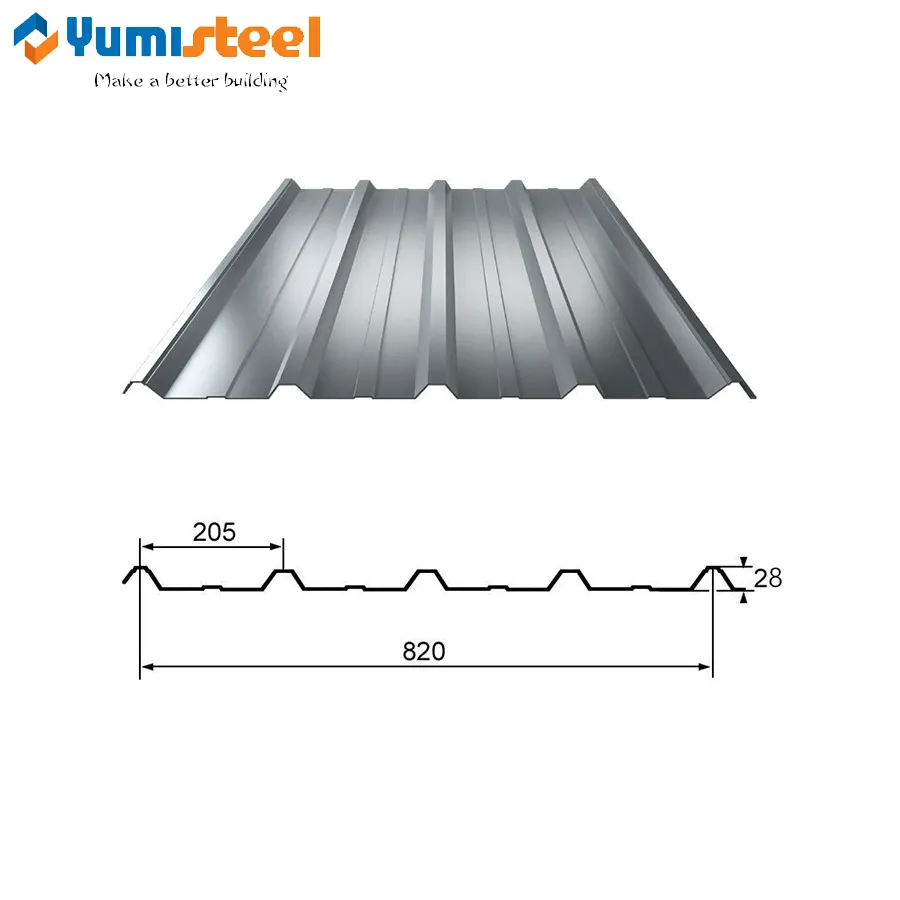 Hoja de acero de metal corrugado laminado en frío para el techo de construcción