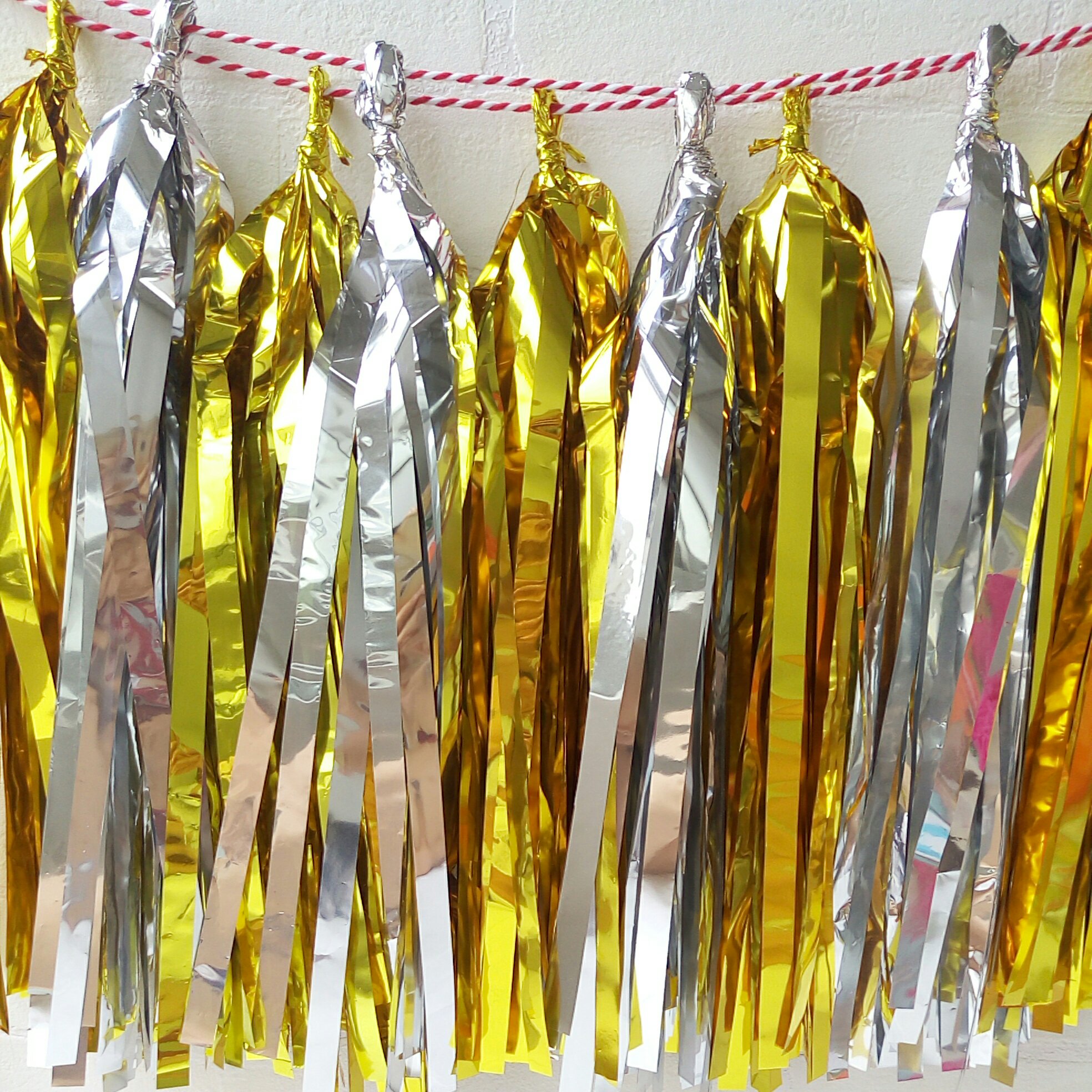 Umiss oro papel papel borla guirnalda colgando decoración de papel para fiestas de boda coloridas