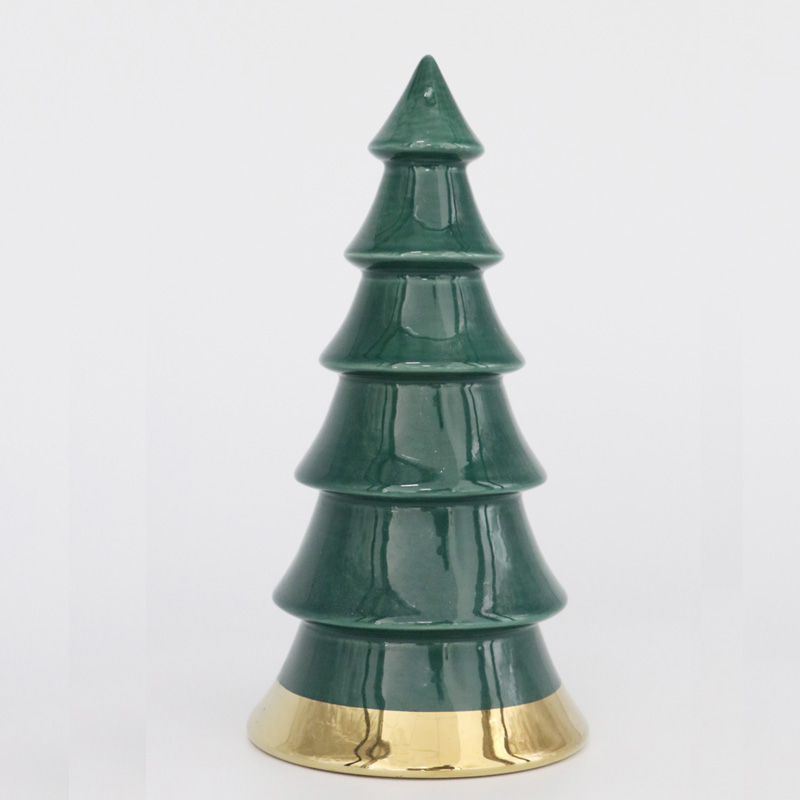 Decoración para el hogar Árbol de Navidad de cerámica