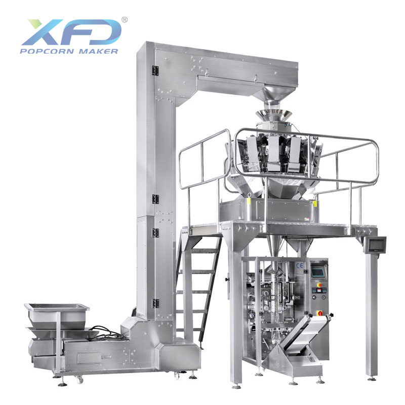 Máquina de embalaje granular vertical automática multifunción