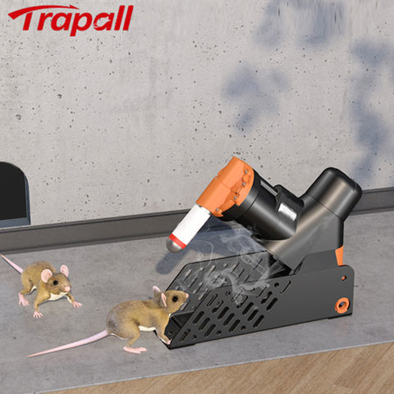 A24 Mouse Catch Mouse Rodent Trap Auto Rest Rest RAP & SQUIRREL MATERING MÁQUINA CON STAND