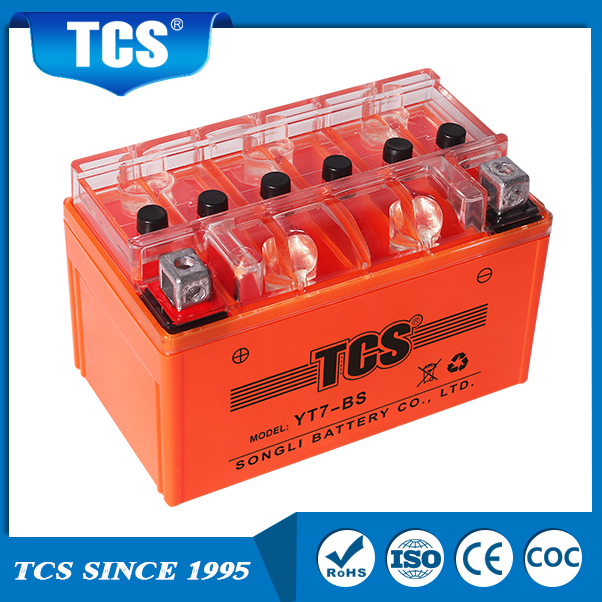 TCS Mantenimiento Free Selled Battery Gel YT7-BS Batería de plomo
