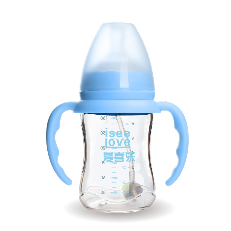 Máquina de 180 ml 6oz hizo botella de cristal de alimentación para bebés