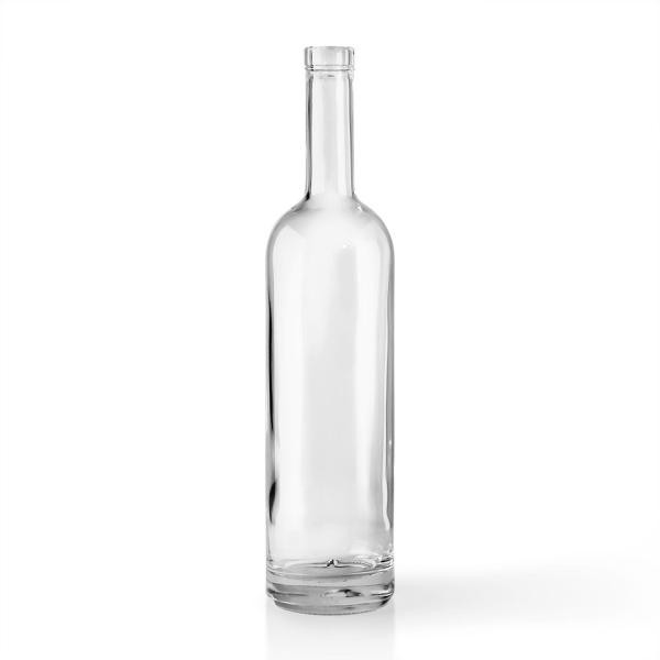 Botellas de licor de cristal personalizadas con corchos