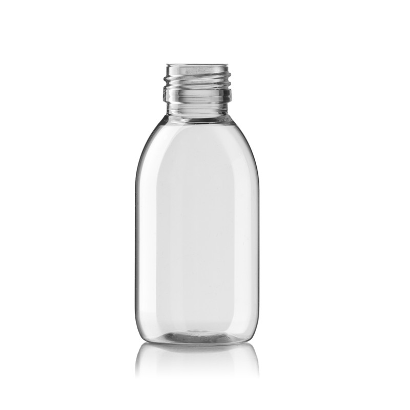 Botella de medicina vacía de vidrio de borosilicato de 100 ml