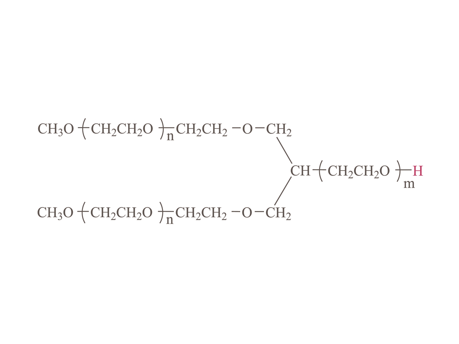 Forma Y Poli (etilenglicol) (Y1PT02) [PEG de forma Y PEG-OH]