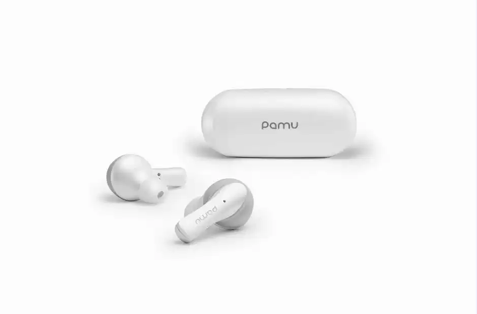 Pamu Slide Mini Bluetooth 5.0 True inalámbrico auricular con caja de carga inalámbrica