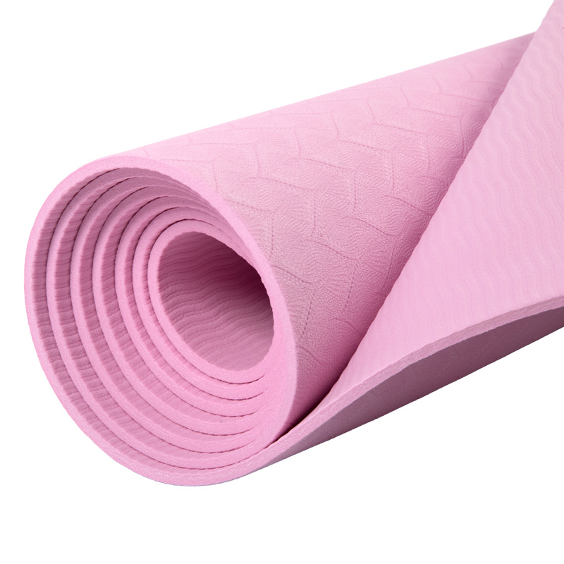 Mejor venta Imprimir Big Pink Yoga Fitness Mat