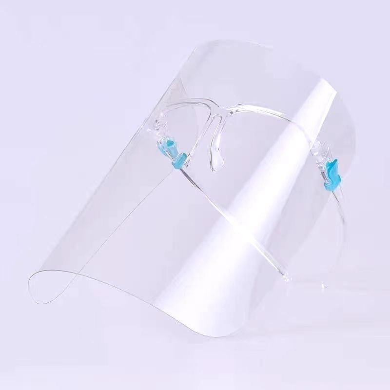 Confortable Luz Face Shield Visor Covid 19 Protección