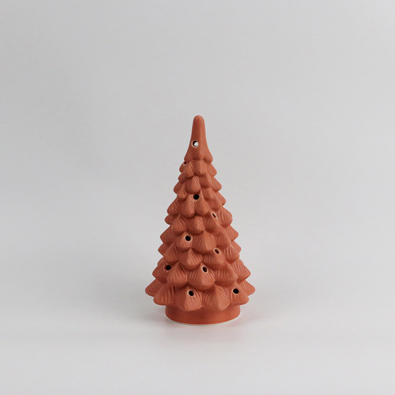 Adornos de árboles de Navidad cerámica