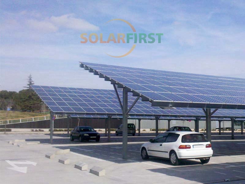 Sistema de montaje de carport solar Estructura de montaje con dosel