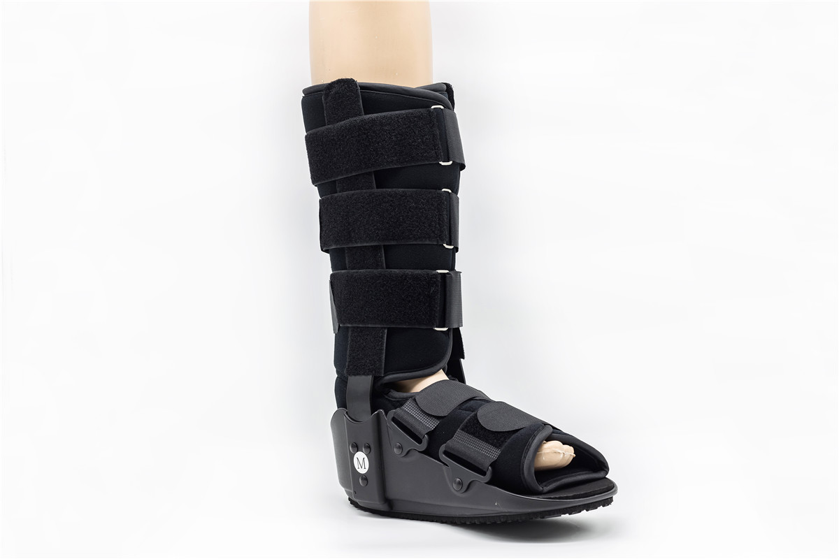 TALLES TALLES 17 "Fijados Cam Walker Boot Braces con estadías de aluminio para lesiones o soporte de pie de tobillo roto