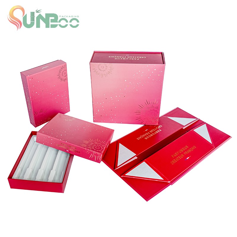 Lindo y bonito diseño de caja de regalo para Cosmetic-SP-Box066