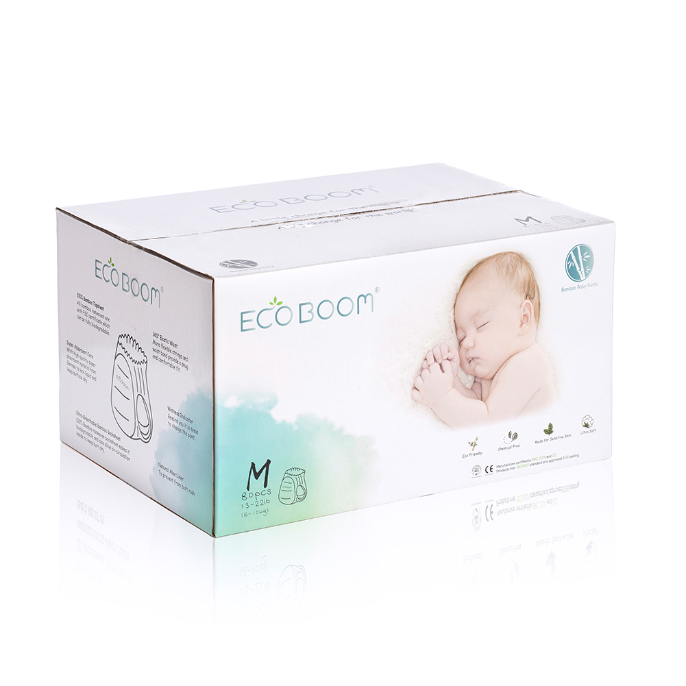 Eco Boom Babboo Baby Best Pantalones de pañales para el tamaño del bebé M