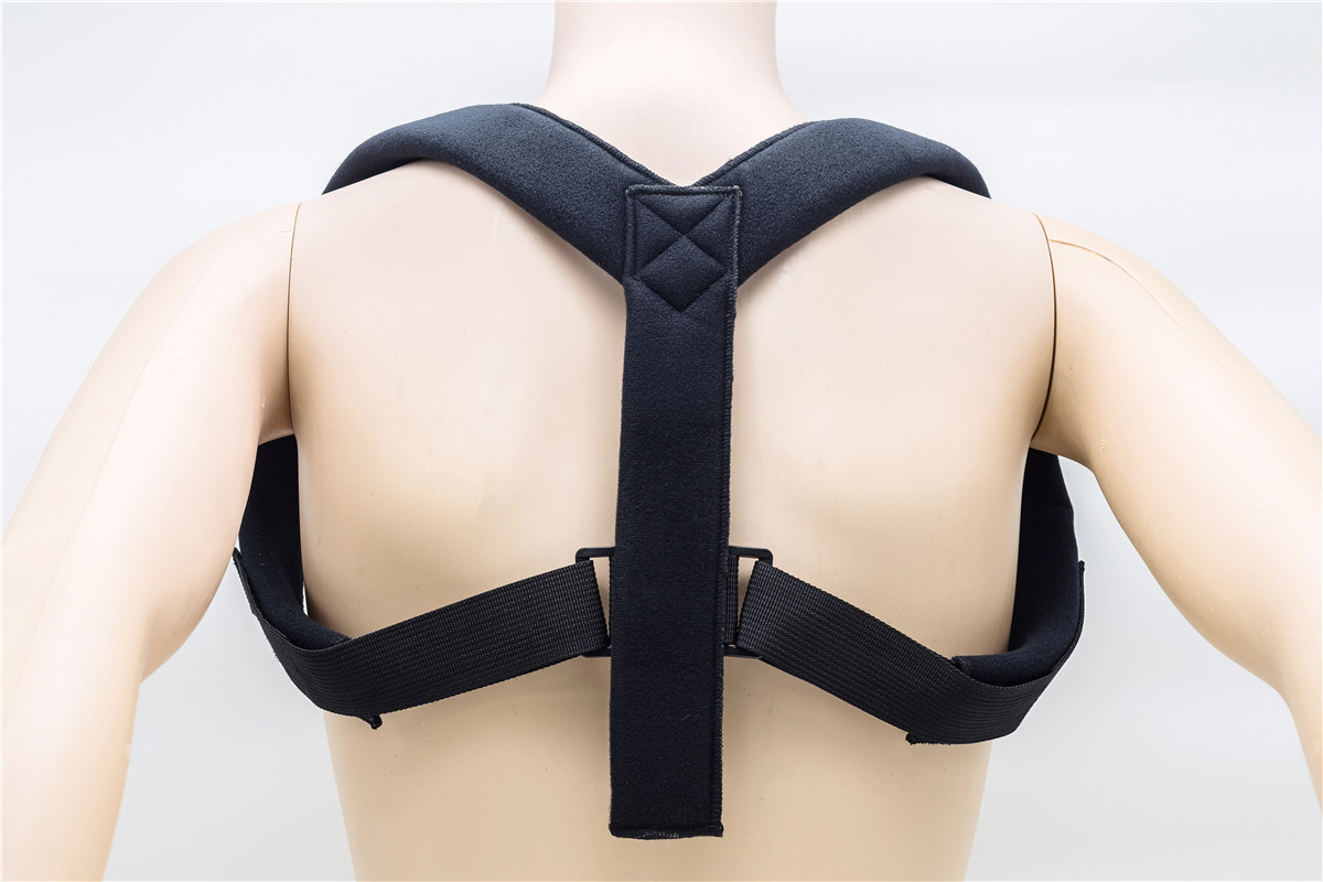 Ajuste de clavícula ajustable Pintados de correa de clavícula espinal superior para postura corrector