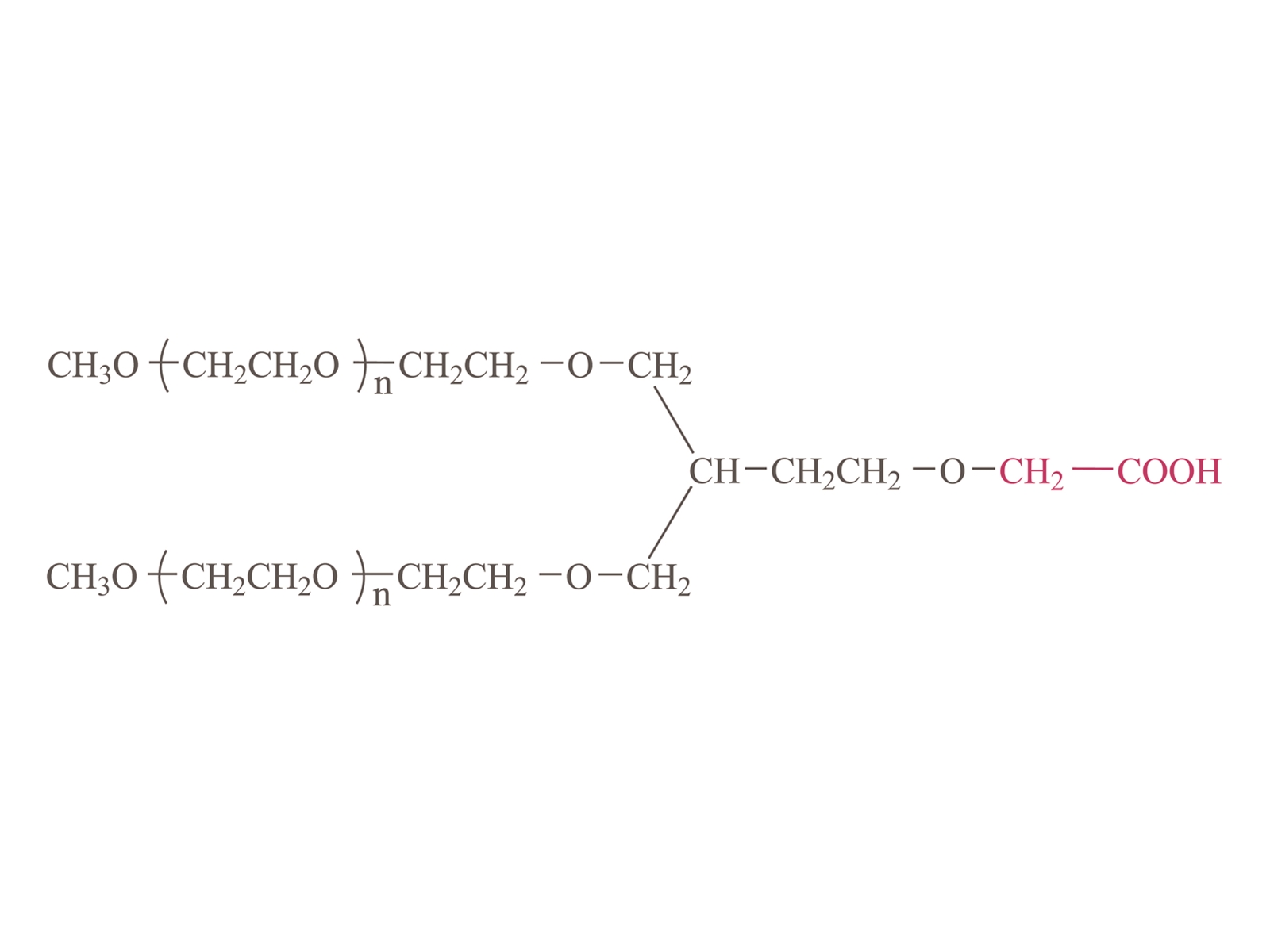 Methoxypoly de 2 brazos (etilenglicol) carboximetilo (PT02) [PEG-CM-CM (PT02)]