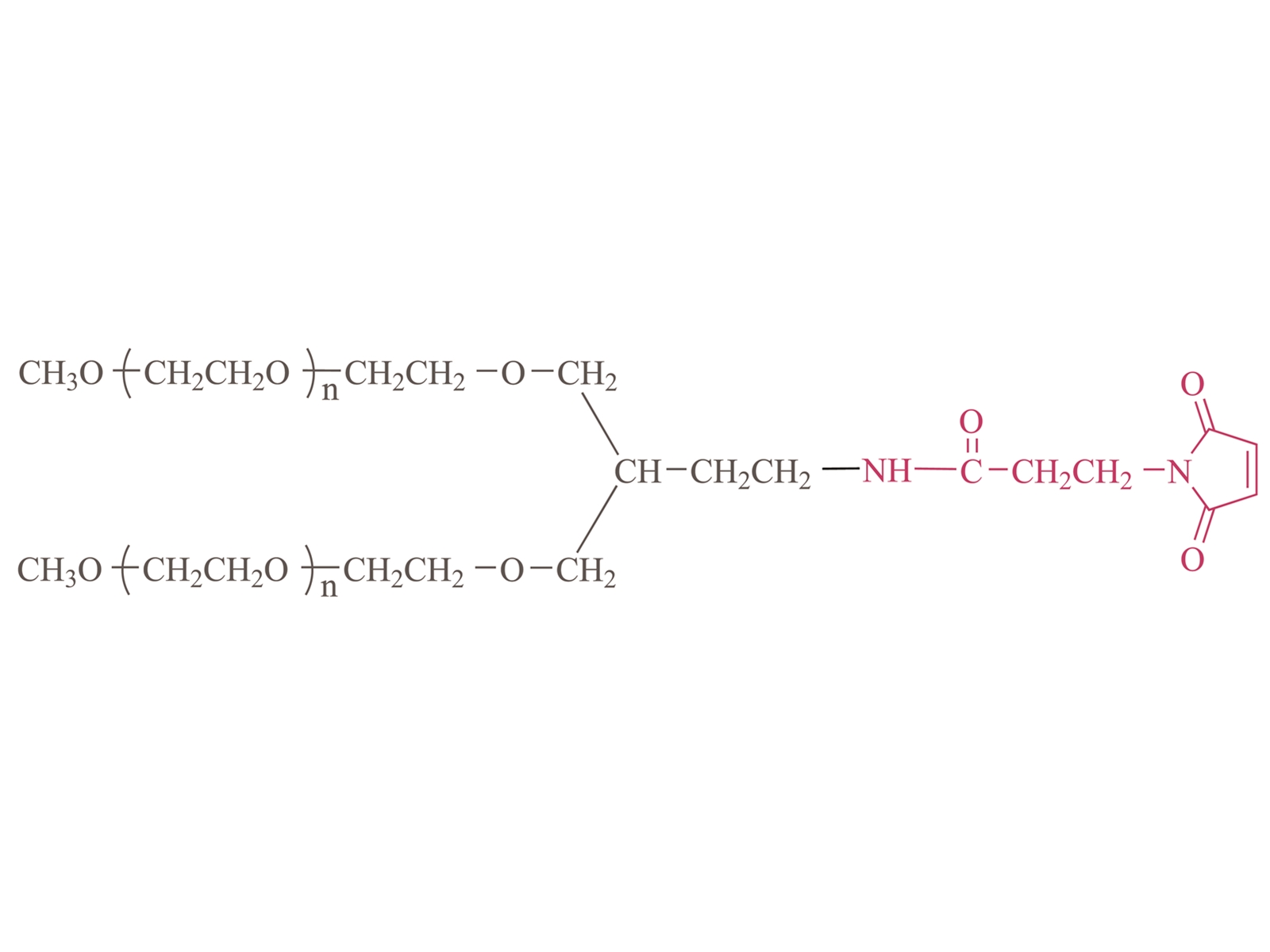 Methoxypoly de 2 brazos (etilenglicol) Maleaimida (PT02) [PEG-MAL) [2-ARM PEG-MAL (PT02)]