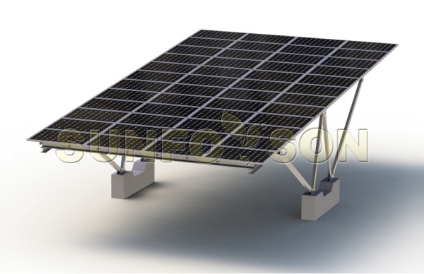 Sistema de montaje de aparcamiento solar