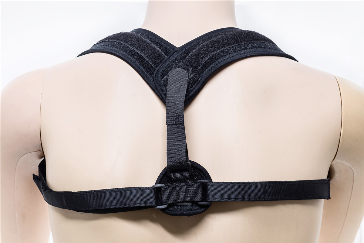 Cinturones de clavícula transpirables para soporte espinal superior y corrector de postura