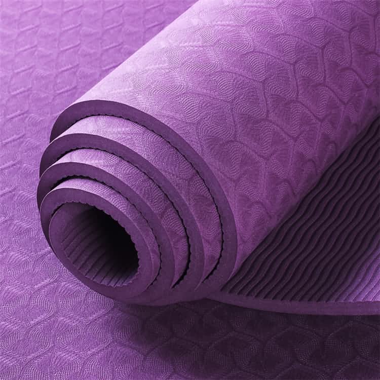 Nueva llegada Top Calidad Color Púrpura Hogar TPE Yoga Mat