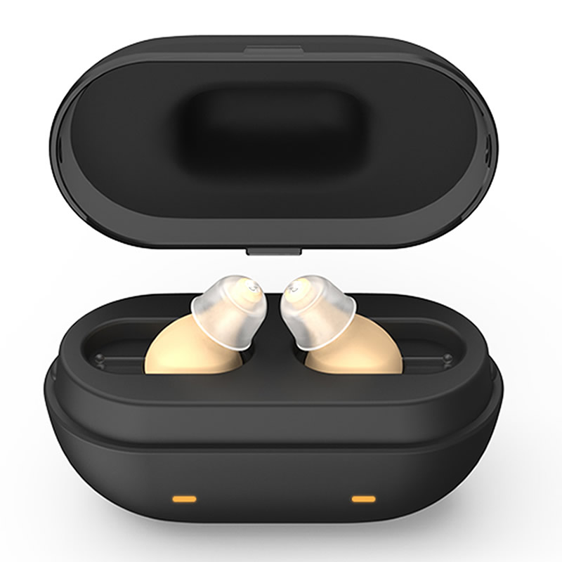 Audífonos recargables invisibles del ITC, ITE Audífono recargable asequible para la pérdida de audición severa