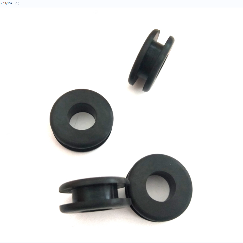 Parachoques de goma negra personalizada para coche