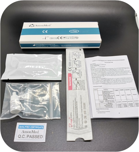 Kit de prueba de prueba rápida de antígeno Kit de prueba de antígeno rápido