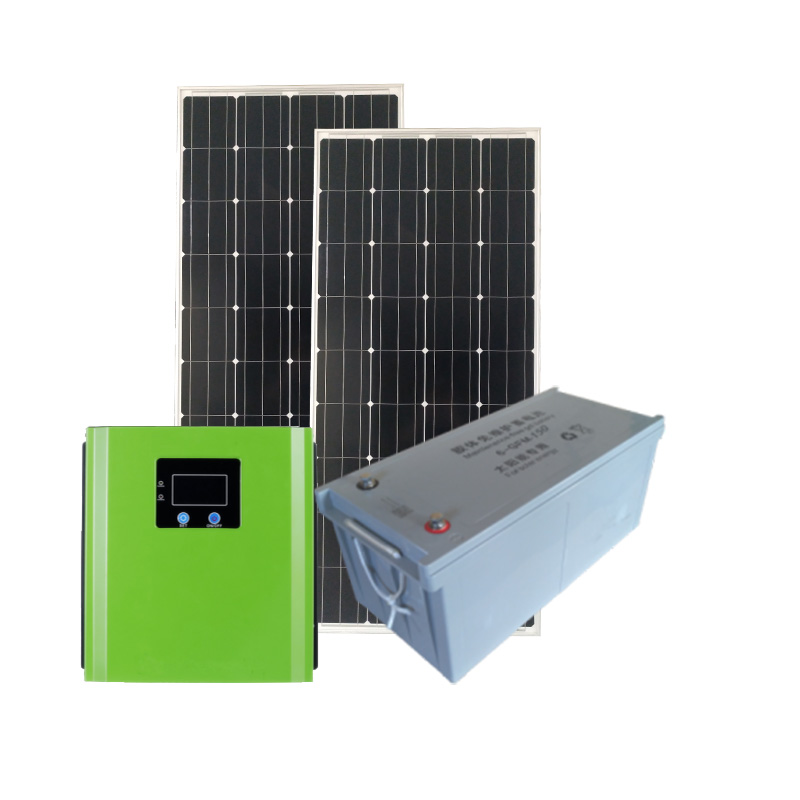 Sistema de energía solar fotovoltaica 24V 500W HOGAR