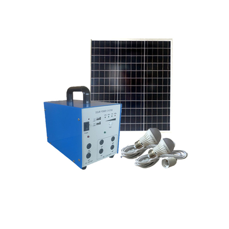 Sistema de iluminación solar portátil de 40W para el hogar