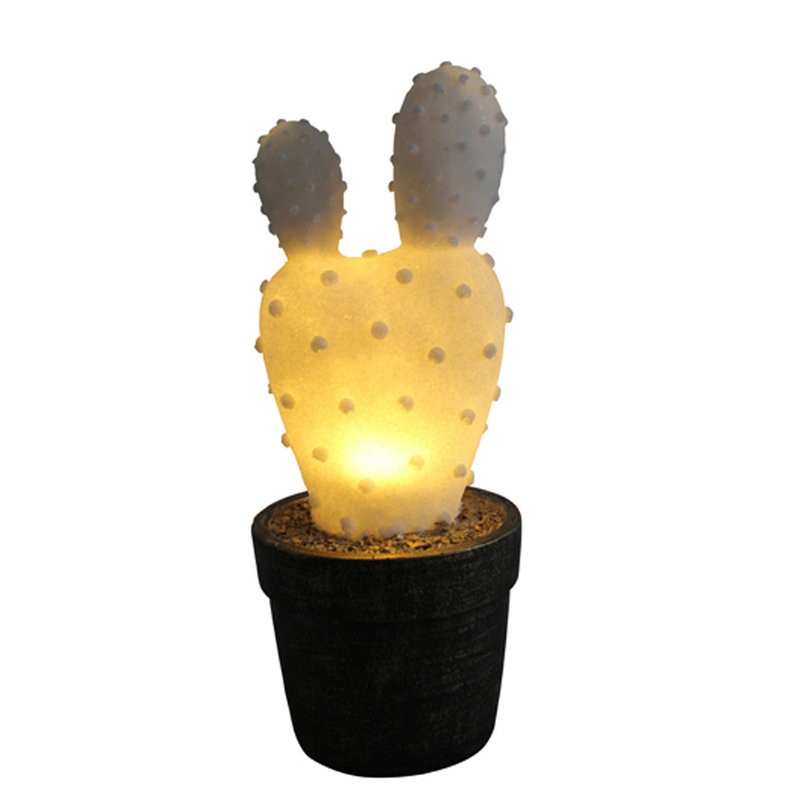 Lámparas de mesa de Cactus de Cactus Green Cactus] de China Family