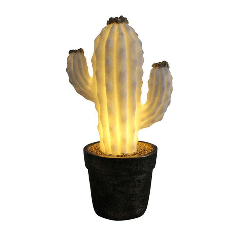 Luces de cactus LED de arenisca para uso al aire libre