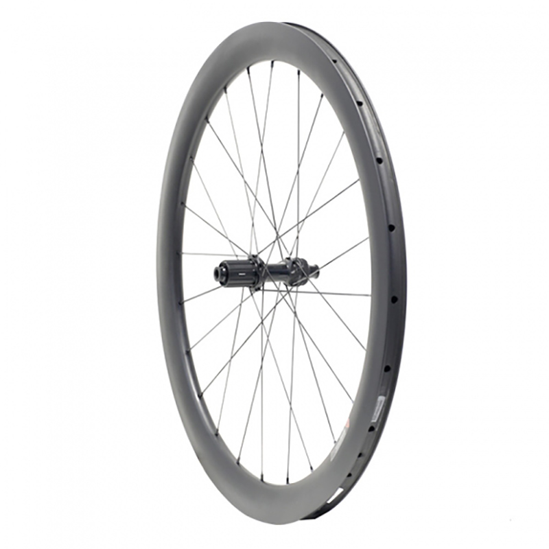 Juego de ruedas de disco de carbono 700C bicicleta de carretera 28 mm de ancho freno de disco cubierta de carbono