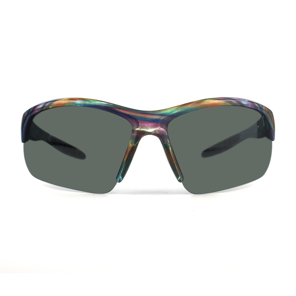 Gafas de sol deportivas polarizadas UV400 de Metal de alta calidad a la moda para hombre, gafas de sol deportivas para exteriores con visión nocturna