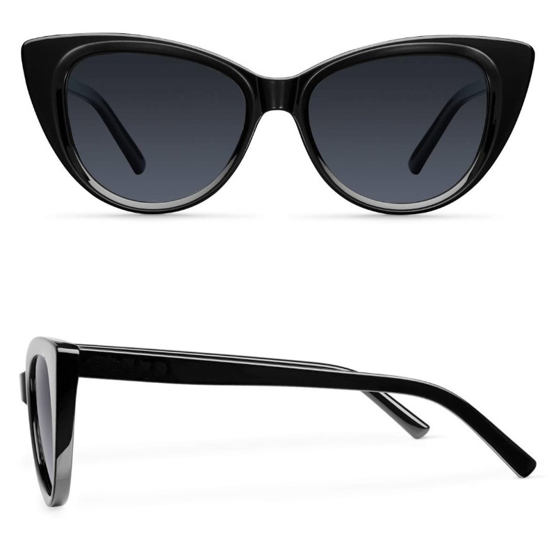 Gafas de sol con logotipo personalizado para hombre y mujer, lentes de sol con montura de plástico de ojo de gato de alta gama, a la moda, con logotipo personalizado, novedad de 2022
