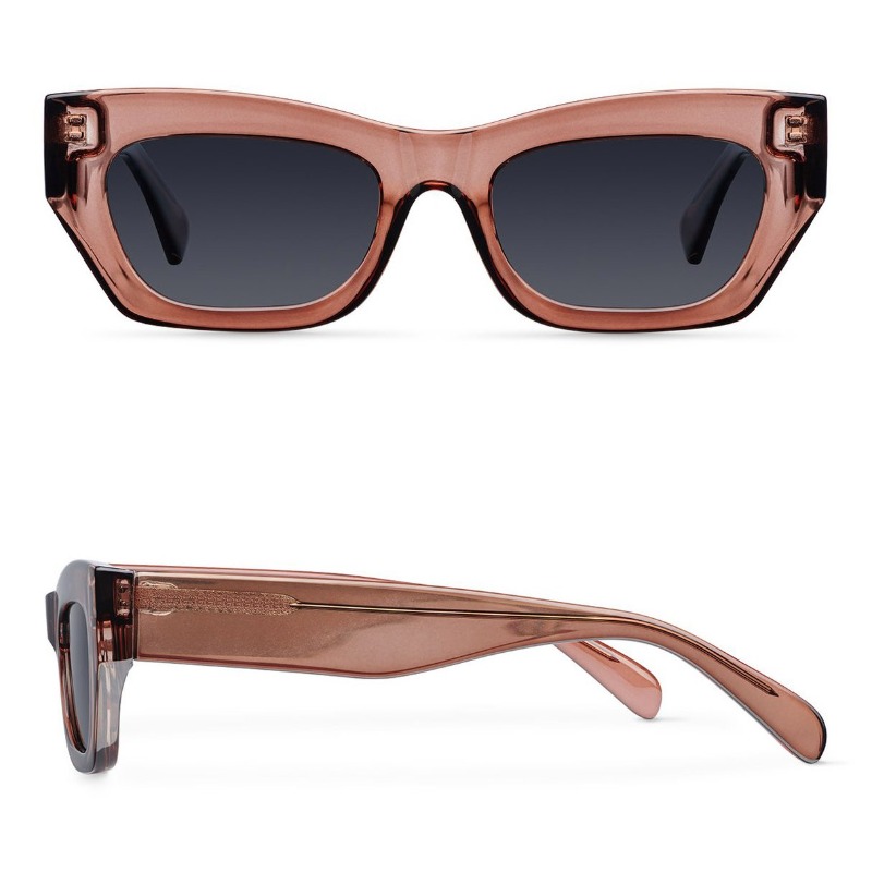 Gafas de sol con logotipo personalizado para hombre y mujer, lentes de sol rectangulares de lujo con montura de PC y ojo de gato, a la moda, con logotipo personalizado, novedad de 2022
