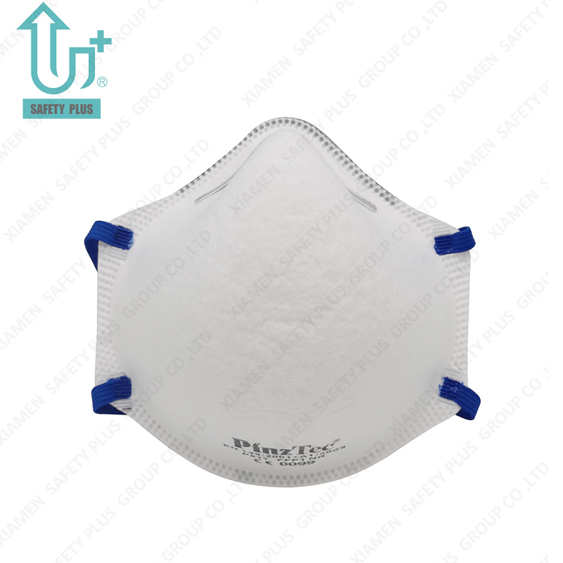 Respirador respiratorio respirable protector de la máscara de polvo de la forma de la taza de la profesión de la clasificación del filtro de FFP1 Nr