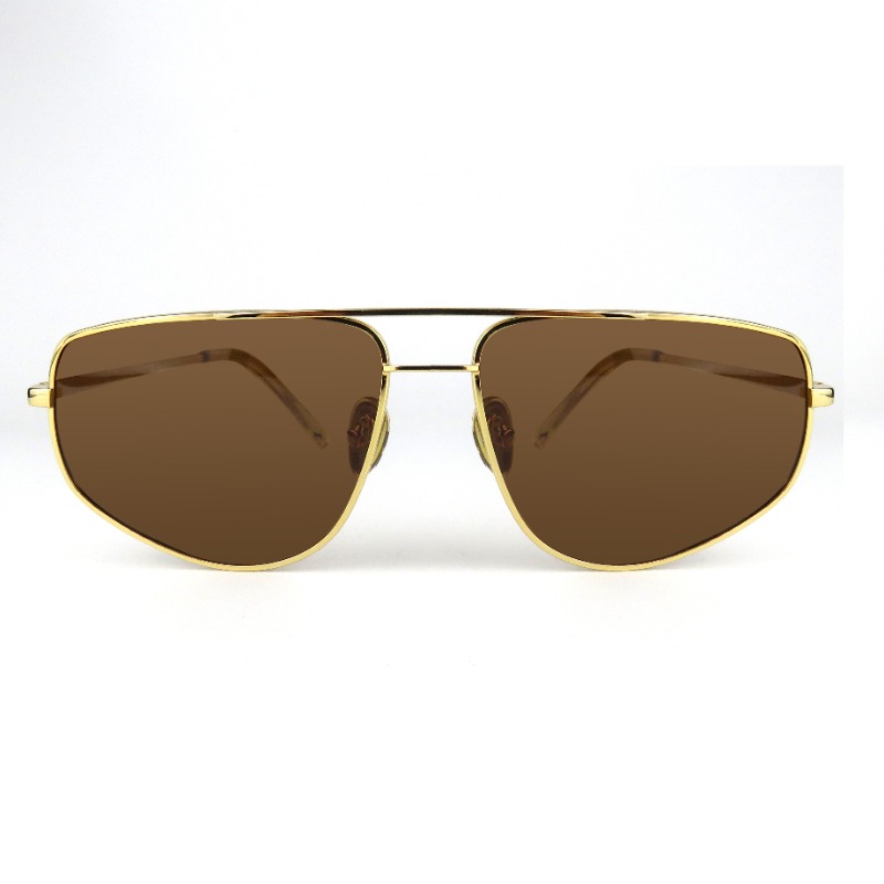 Moda 2022, gafas de sol polarizadas UV400 de Metal con logotipo personalizado de alta calidad para mujer, gafas de sol al por mayor para hombres