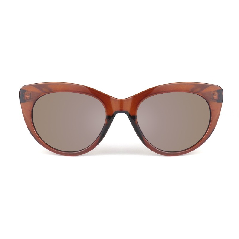 Gafas de sol polarizadas de estilo de vida para mujer, lentes de sol polarizadas, color marrón, venta al por mayor, gafas de sol a la moda, gafas de sol unisex CE UV400 2022 mate